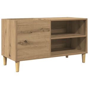 vidaXL Record Cabinet Artisan Oak 84.5x38x48 cm Engineered Wood