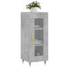vidaXL Sideboard Concrete Grey 34.5x34x90 cm Engineered Wood