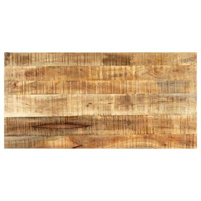 vidaXL Coffee Table 120x60x40 cm Solid Rough Mango Wood