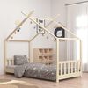 vidaXL Kids Bed Frame Solid Pine Wood 80x160 cm