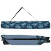 vidaXL Folding Camping Bed Leaf Forest 210 x 80 x 46 cm Oxford fabric