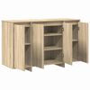 vidaXL Sideboard Sonoma oak 120 x 41 x 75 cm Engineered wood