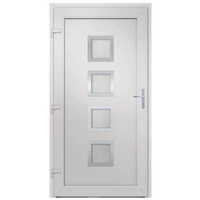 vidaXL Front Door Anthracite 98x190 cm PVC