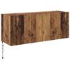 vidaXL TV Wall Cabinet Old Wood 100 x 35 x 41 cm Engineered Wood