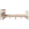 vidaXL Bed Frame with Headboard without Mattress 140x190 cm