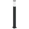 vidaXL Bollard Lights 3 pcs 80 cm Black IP44