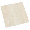vidaXL Self-adhesive Flooring Planks 55 pcs PVC 5.11 m² Beige