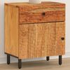 vidaXL Bedside Cabinet 50x33x60 cm Solid Wood Acacia