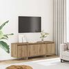 vidaXL TV Cabinet Artisan Oak 120x30x40.5 cm Engineered Wood