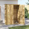 vidaXL Garden Tool Shed 123x50x171 cm Impregnated Pinewood