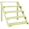 vidaXL Plant Stand | Natural pine | Impregnated Pinewood | Medium | Plant Stand