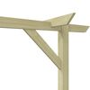 vidaXL Garden Pergola 410x40x203 cm Wood