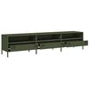 vidaXL TV Cabinet Olive Green 202x39x43.5 cm Cold-rolled Steel
