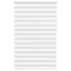 vidaXL Zebra Blind White 150x230 cm Fabric Width 145.9 cm Polyester
