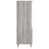vidaXL Highboard Grey Sonoma 40x36x110 cm Engineered Wood