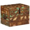 vidaXL Reclaimed Storage Box Solid Wood