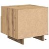 vidaXL Bedside Cabinet Artisan Oak 40 x 39 x 37 cm Engineered Wood