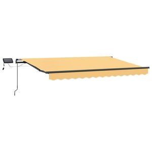 vidaXL Retractable Awning Sand 600 x 300 cm Fabric and Aluminium