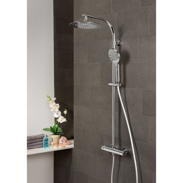SCH&Uuml;TTE Thermostatic Shower System MADURA FRESH