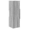 vidaXL Corner Cabinet Grey Sonoma 25.5x25x80cm Engineered Wood