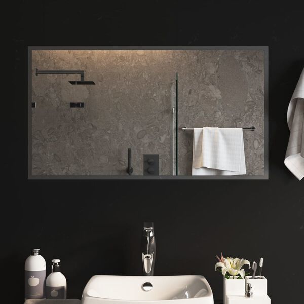 vidaXL LED Bathroom Mirror 50x90 cm