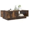 vidaXL Coffee Table Smoked Oak 95 x 55 x 31 cm Engineered Wood