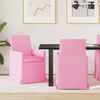 vidaXL Dining Chairs 2 pcs Pink 57 x 67 x 95 cm Fabric