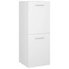 vidaXL Bathroom Furniture Set White Engineered Wood