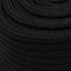 vidaXL Work Rope Black 16 mm 100 m Polyester