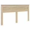 vidaXL Bed Frame with Drawer Sonoma Oak 200 x 200 cm Engineer Wood
