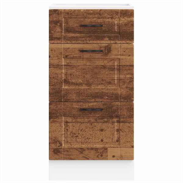 vidaXL Kitchen Base Cabinet Porto Old Wood Engineered Wood