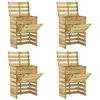 vidaXL Slatted Garden Composter 4pcs 80x50x100 cm Impregnated Pinewood