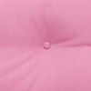 vidaXL Back Pillow Pink 200 x 24 x 50 cm Fabric