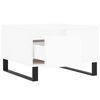vidaXL Coffee Table White 55x55x36.5 cm Engineered Wood