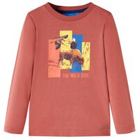 Kids' T-shirt with Long Sleeves Henna 92