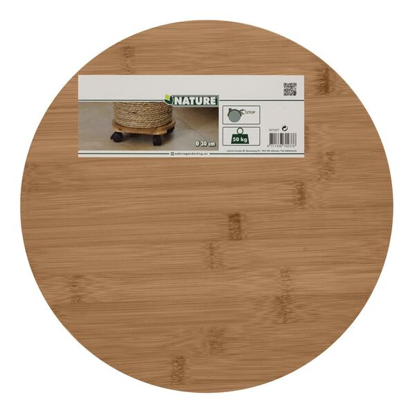 Nature Plant Trolley Round &Oslash;30 cm Brown BPC