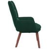 vidaXL Armchair Dark Green 63 x 67 x 94 cm Velvet