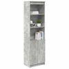 vidaXL Highboard Concrete Grey 50x35x180 cm Engineered Wood