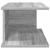 vidaXL Bedside Table Grey Sonoma 40 x 30 x 25 cm Engineered Wood