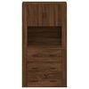 vidaXL Highboard Brown Oak Engineered Wood