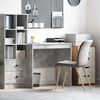 vidaXL Desk Concrete Grey 80 x 50 x 76 cm