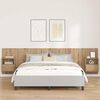 vidaXL Headboard with Cabinet 3 pcs Artisan Oak Engineered Wood