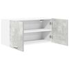 vidaXL Hanging Cabinet Concrete Grey 80 x 31 x 40 cm Engineered Wood