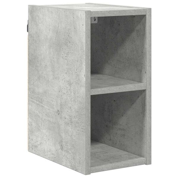 vidaXL Hanging Cabinet Concrete Grey 20 x 29.5 x 40 cm Engineered Wood