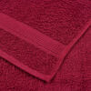 vidaXL Hand Towels "FROGN" 2 pcs Bordeaux 50x100 cm 360 gsm