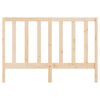 vidaXL Bed Headboard 156x4x100 cm Solid Wood Pine