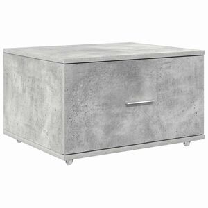 vidaXL Drawer Cabinet Grey 55 x 45 x 33.5 cm Engineered wood