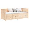 vidaXL Day Bed without Mattress 90x200 cm Solid Wood Pine