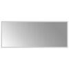 vidaXL LED Bathroom Mirror Transparent 100 x 40 cm Tempered Glass