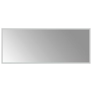 vidaXL LED Bathroom Mirror Transparent 100 x 40 cm Tempered Glass